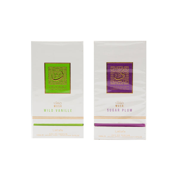 Lattafa Thameen Musk Eau de Parfum 3.4 oz (100ml) | Sugar Plum • Wild Vanille