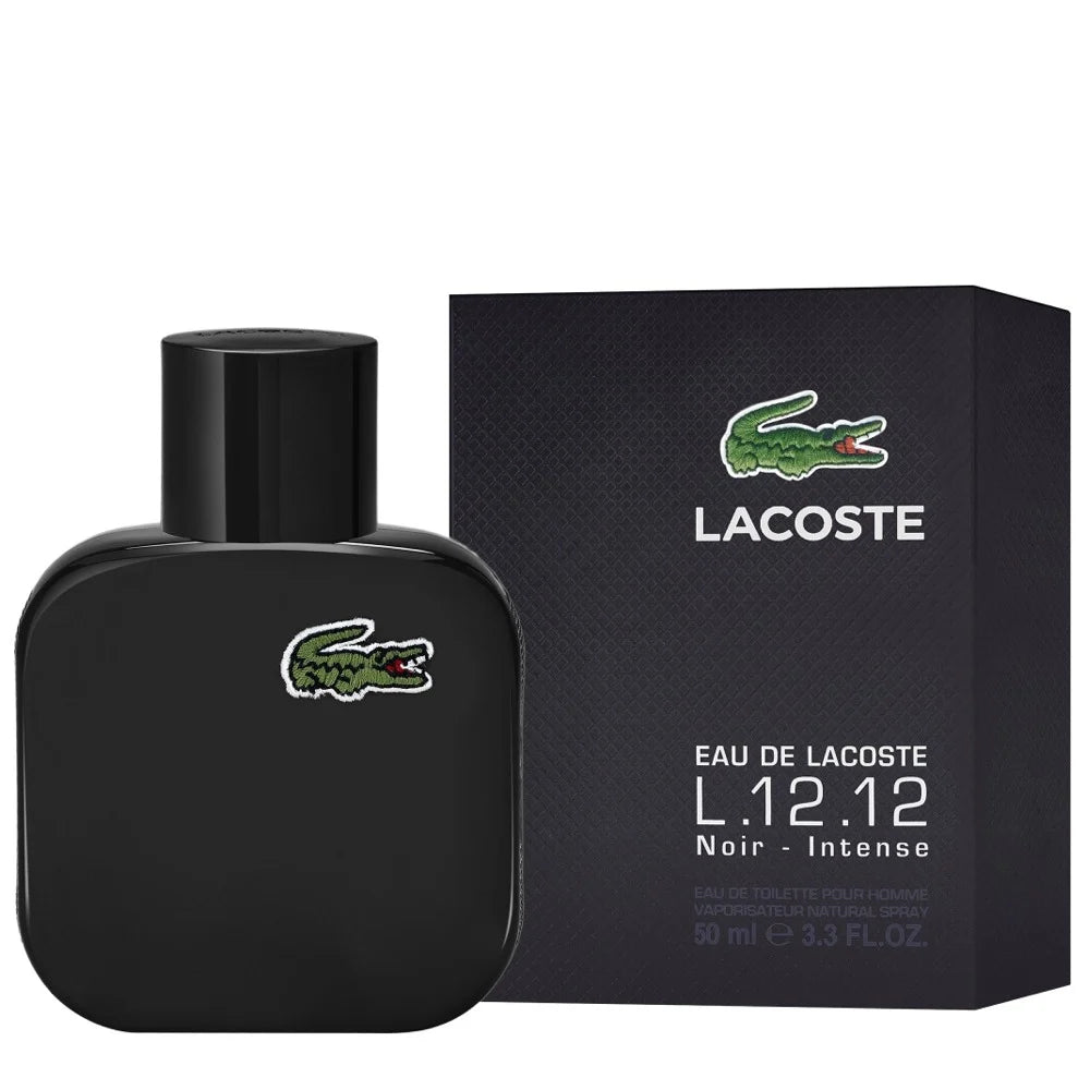 Lacoste L.12.12 Noir Eau de Toilette 3.3 oz Spray | for Men