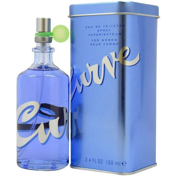 Liz Claiborne Curve Eau de Toilette 3.4 oz (100ml) | Fruity Floral Fresh Perfume for Women