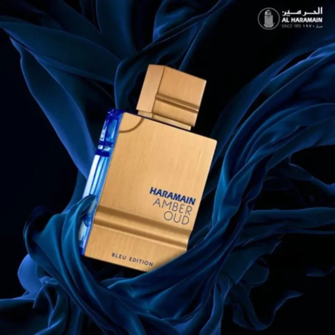 Al Haramain Amber Oud Bleu Edition Eau de Parfum 2.0 oz | Fresh Aromatic Unisex Perfume