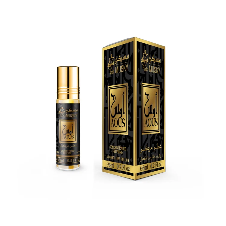 Musky Aous Roll-On Perfume Oil – 6ml / 0.2 Fl.oz