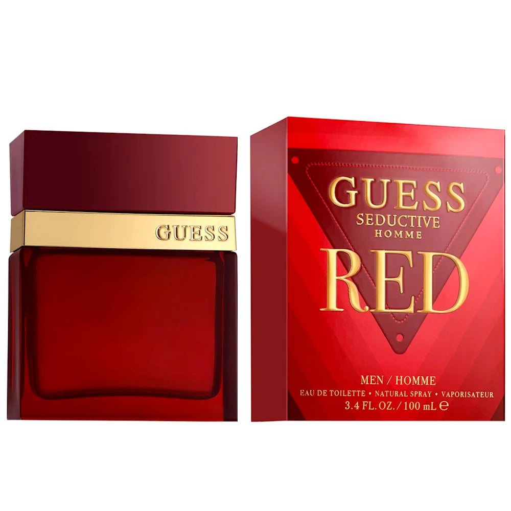 Guess Seductive Homme Red Eau de Toilette 3.4 oz Spray | for Men