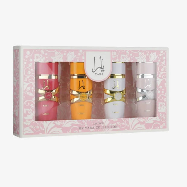 Lattafa My Yara Collection Gift Set 0.85 oz (25ml) x 4 | for Women